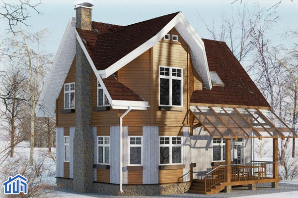 Сколько стоит построить каркасный дом в Украине